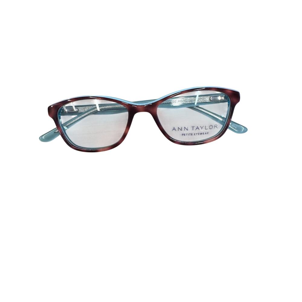 NWOT Ann Tayler Tortoise Shell and turquoise kids glasses